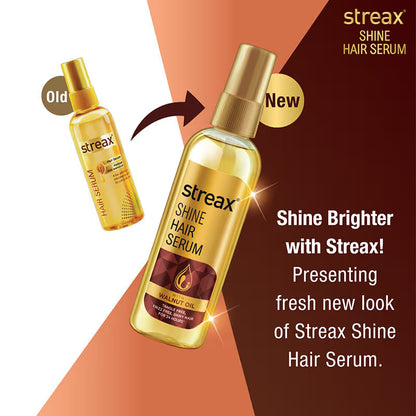 Streax Hair Serum With Walnut Oil For Dry & Frizzy Hair
