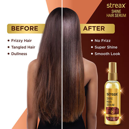Streax Hair Serum With Walnut Oil For Dry & Frizzy Hair