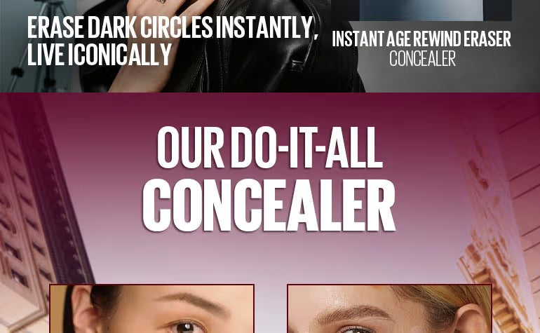 Maybelline New York Instant Age Rewind Eraser Concealer-Conceal, Contour, Highlight