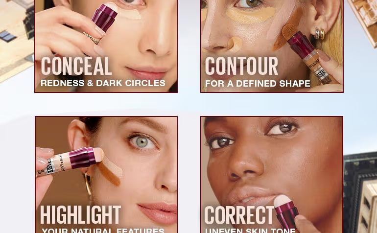 Maybelline New York Instant Age Rewind Eraser Concealer-Conceal, Contour, Highlight