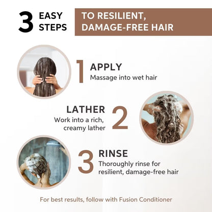 Wella Professionals Fusion Intense Repair Shampoo For Frizzy And Dry, Damaged Hair