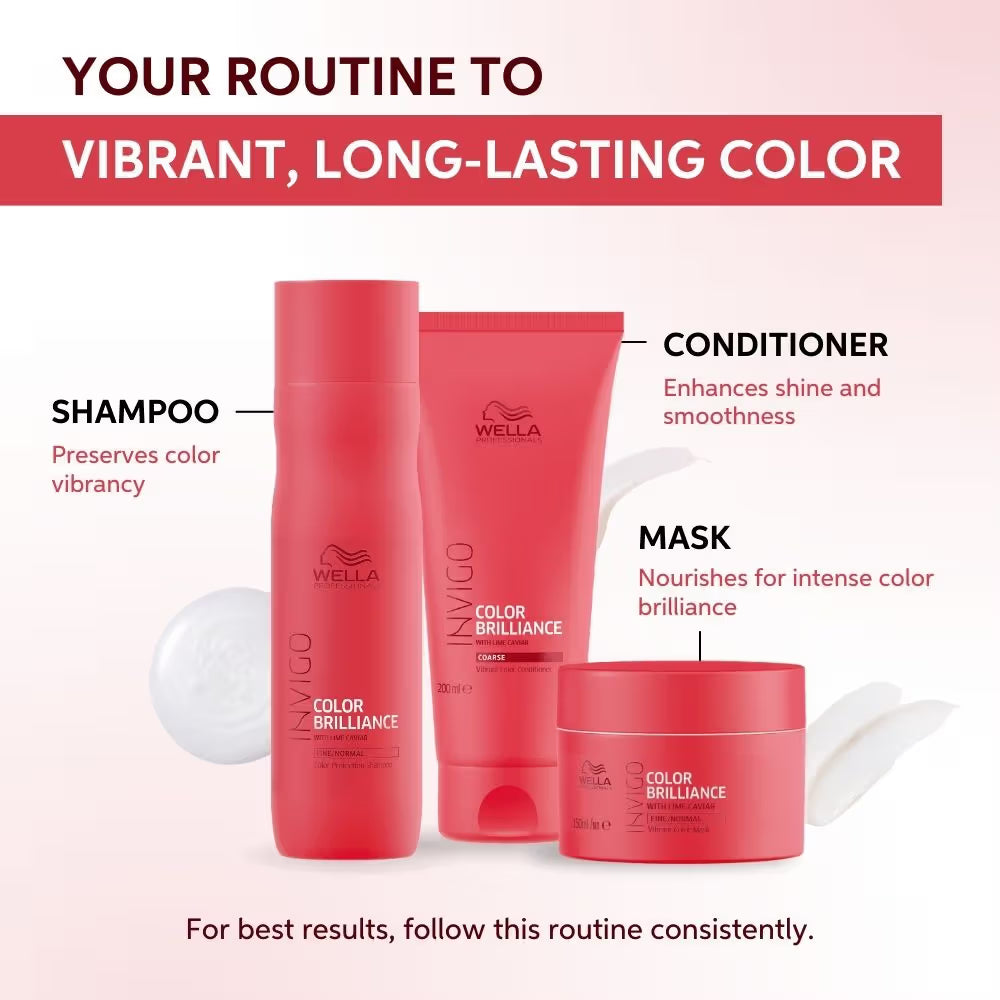 Wella Professionals Invigo Color Brilliance Shampoo For Coloured Hair