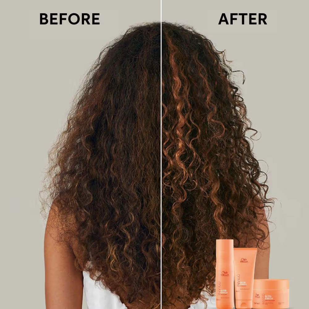 Wella Professionals Invigo Nutri Enrich Shampoo For Frizzy & Dry, Damaged Hair