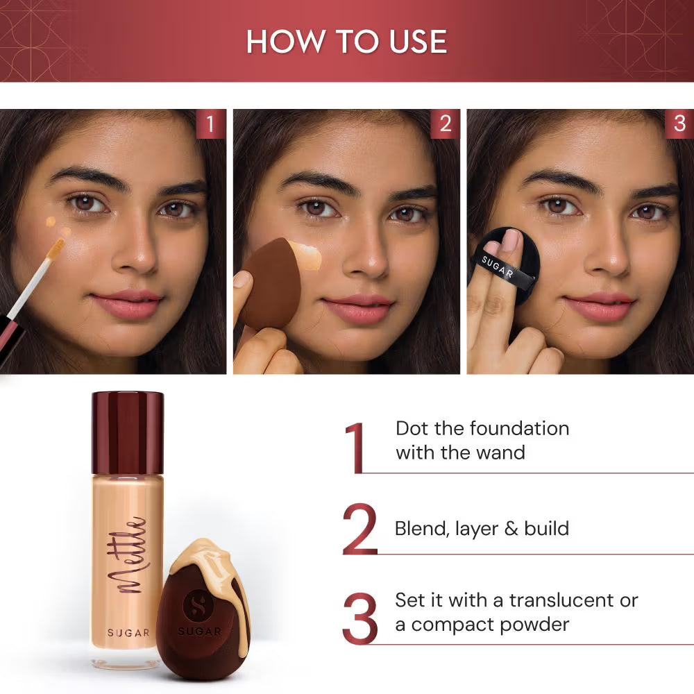 SUGAR Mettle HD Perfecting Foundation