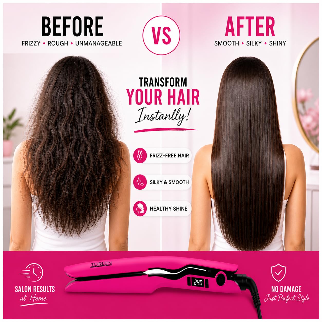 TORLEN Signature Pro Hair Straightener 043