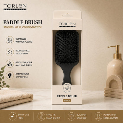 TORLEN Professional Paddle Hair Brush PB001
