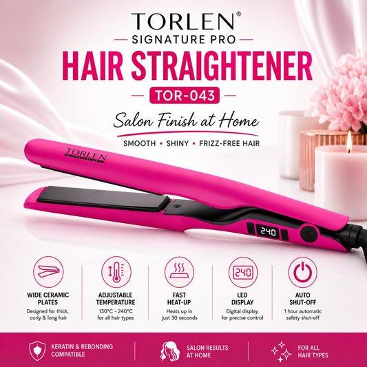 TORLEN Signature Pro Hair Straightener 043