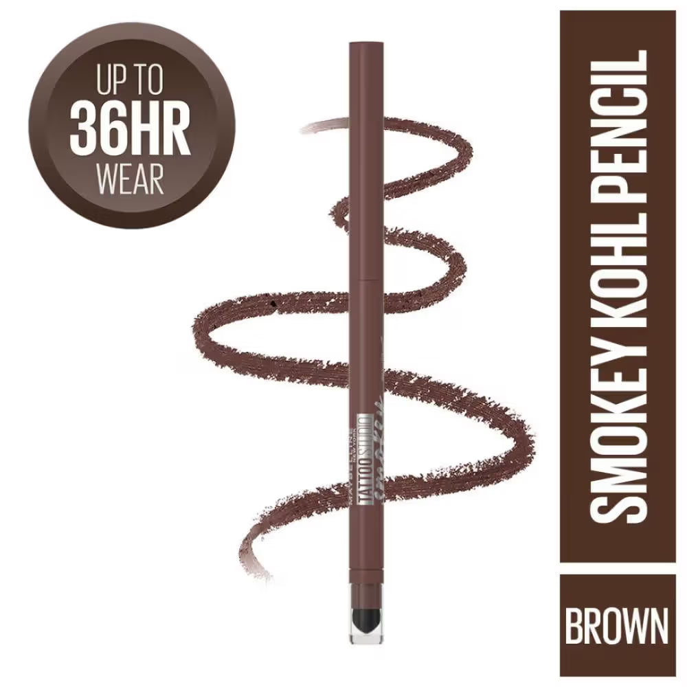 Maybelline New York Tattoo Studio Eye Kohl Gel Pencil Eyeliner