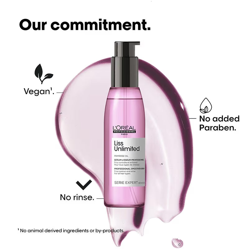 L'Oreal Professional Liss Unlimited Leave-In Hair Serum for Frizzy & Unruly Hair