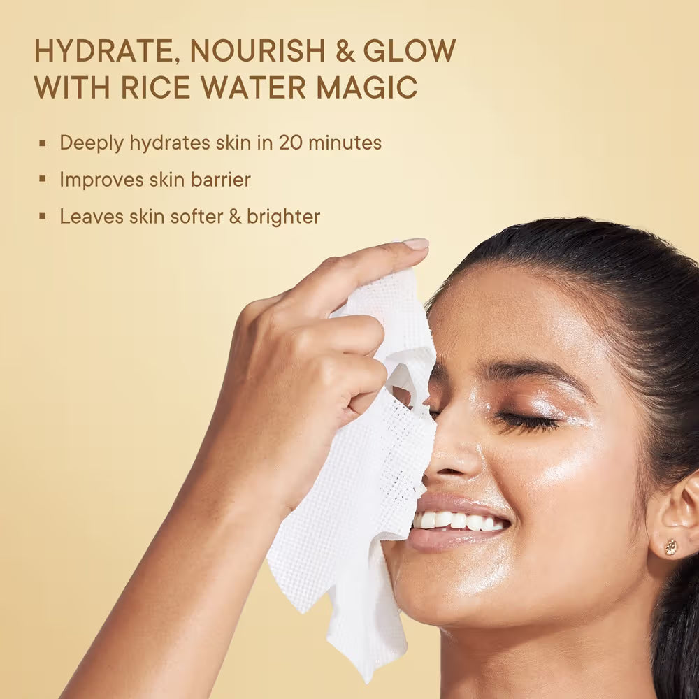 Quench Sheet Mask Deep Hydration - Rice Water