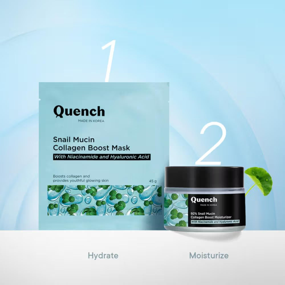 Quench Snail Mucin Collagen Boost Mask