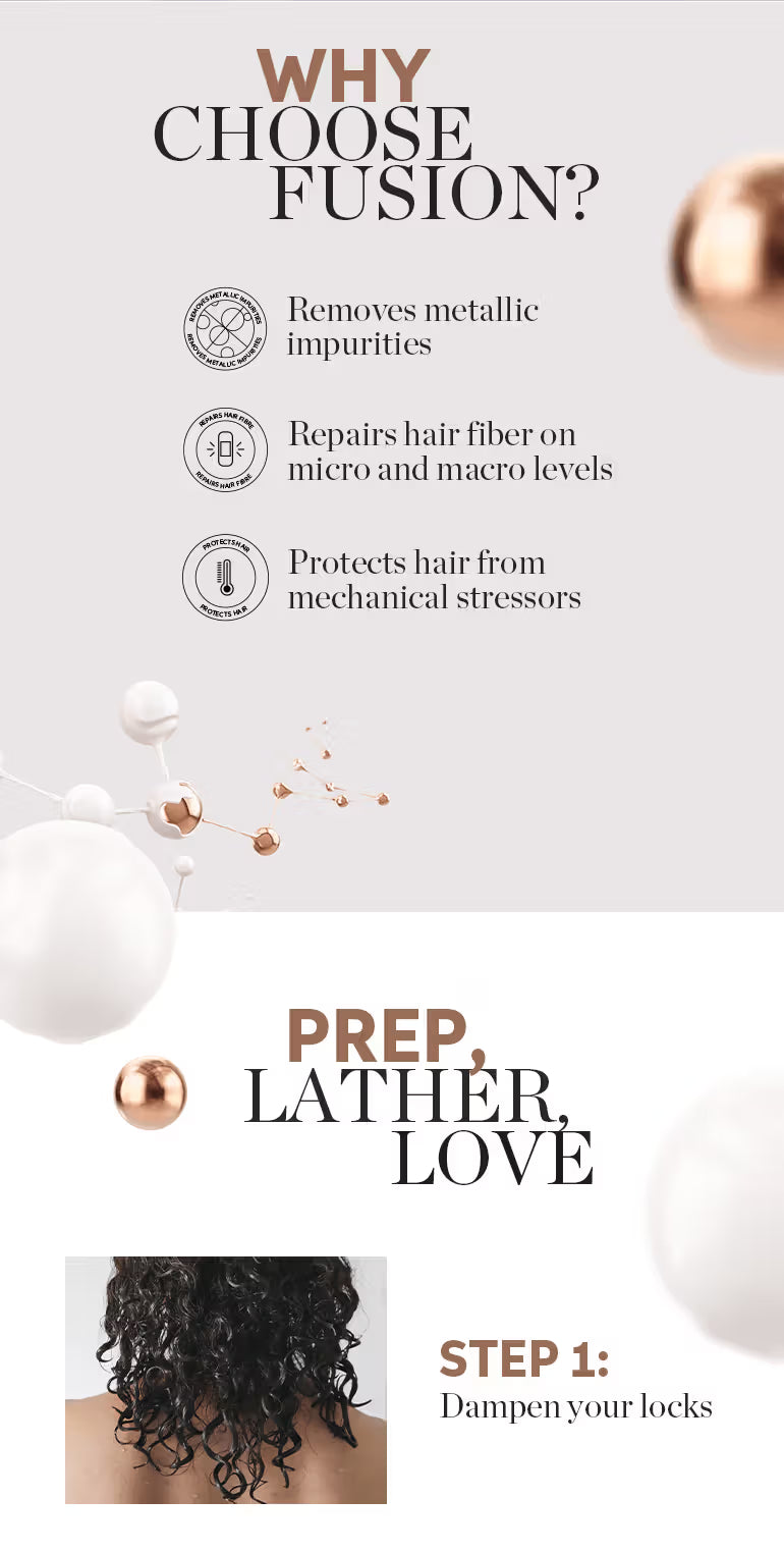 Wella Professionals Fusion Intense Repair Shampoo For Frizzy And Dry, Damaged Hair