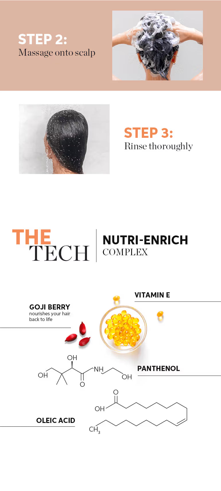 Wella Professionals Invigo Nutri Enrich Shampoo For Frizzy & Dry, Damaged Hair