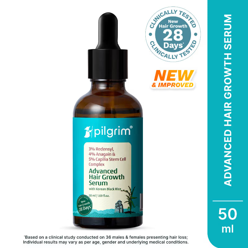 Pilgrim 3% Redensyl & 4% Anagain Advanced Hair Growth Serum