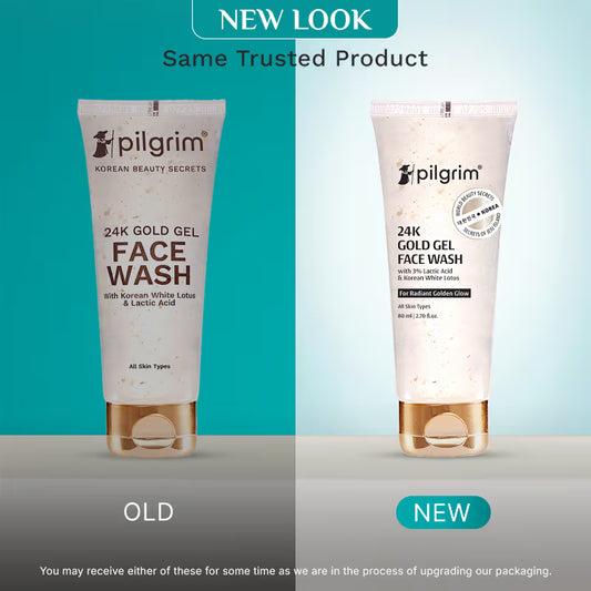 Pilgrim 24K Gold Gel Face Wash