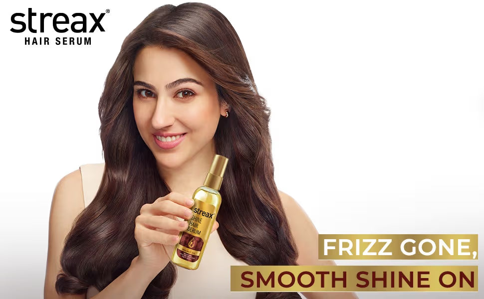 Streax Hair Serum With Walnut Oil For Dry & Frizzy Hair