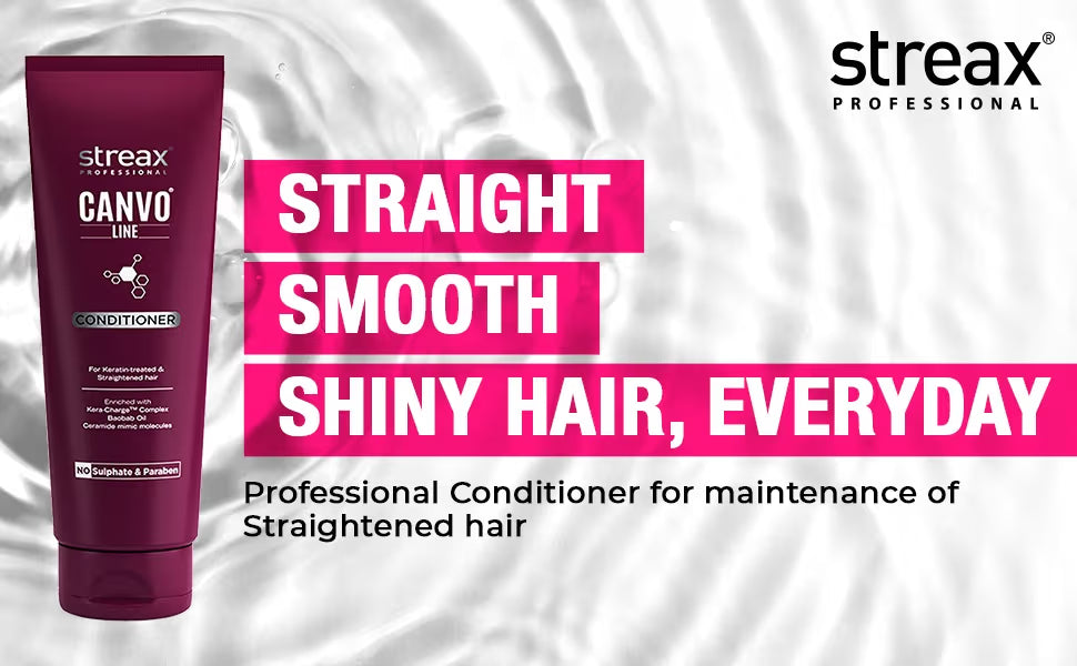 Streax Professional Canvoline Hair Serum for Dry & Frizzy Hair