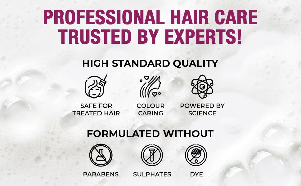Streax Professional Canvoline Shampoo for Chemically Treated & Damaged Hair