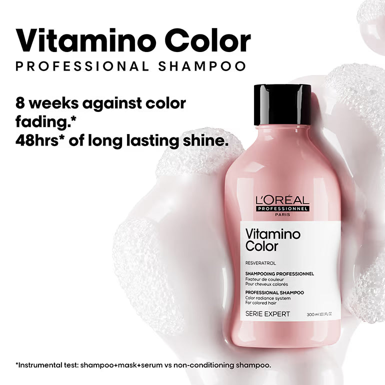 L’Oréal Professionnel Vitamino Color Shampoo for Color Protection & Shine With Resveratrol