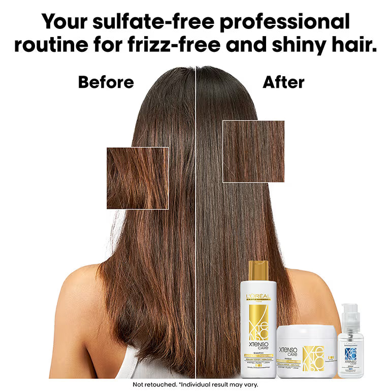 L'Oreal Professionnel Xtenso Care Sulfate-Free Masque, Frizz-Free & Shiny Hair With Pro-Keratin