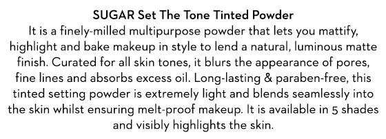 SUGAR Set The Tone Tinted Powder
