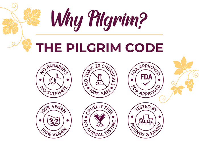 Pilgrim Red Vine Face Scrub with Mulberry & Aloe