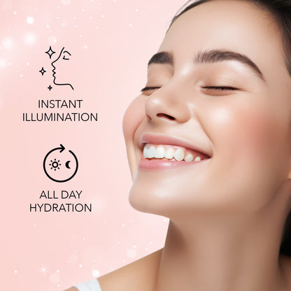 Faces Canada Strobe Cream,  - Primer + Highlighter + Moisturizer With Hyaluronic Acid