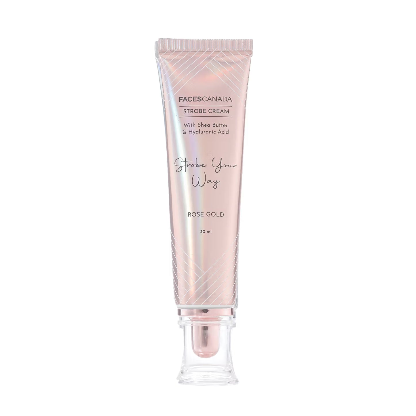 Faces Canada Strobe Cream,  - Primer + Highlighter + Moisturizer With Hyaluronic Acid