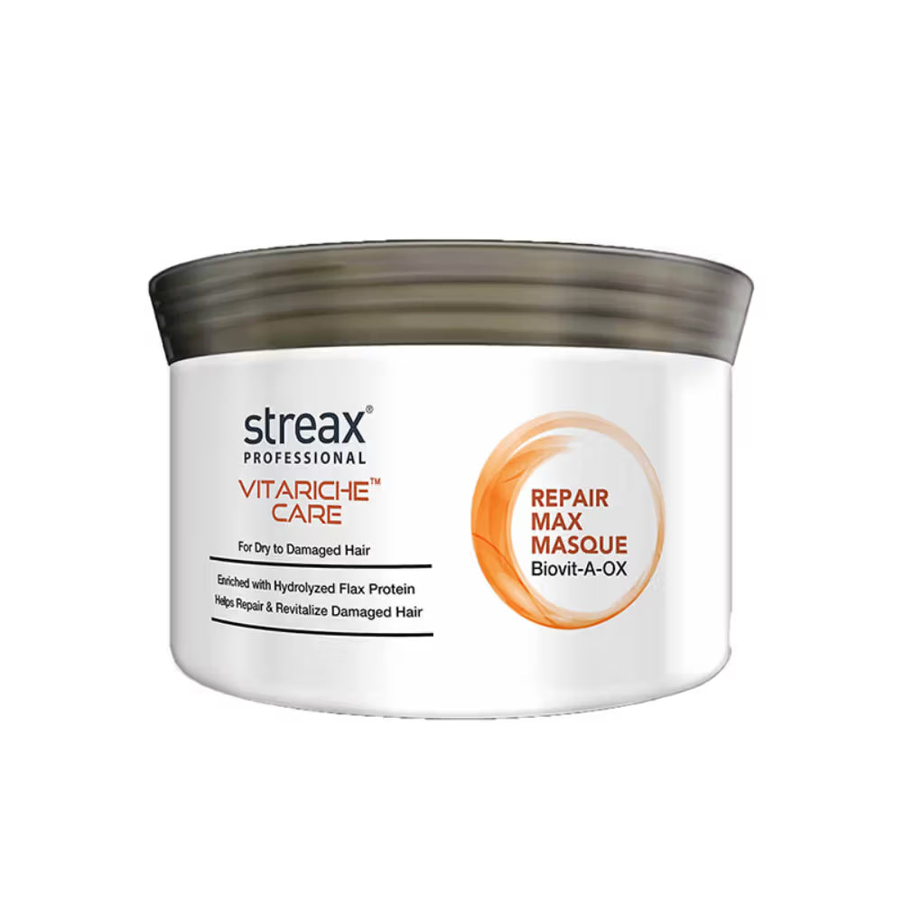 Streax Professional Vitariche Care Repair Max Hair Masque Biovit-A-OX For Healthy Hair