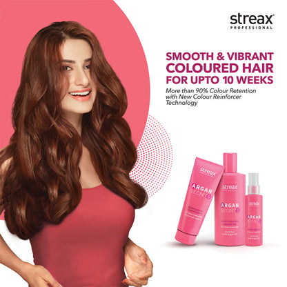 Streax Professional Argan Secrets Moisturising Conditoner For Colour - Treated Hair Enriched With Argan Oil