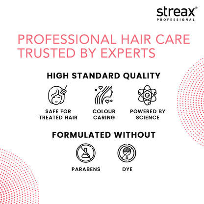Streax Professional Argan Secrets Moisturising Conditoner For Colour - Treated Hair Enriched With Argan Oil