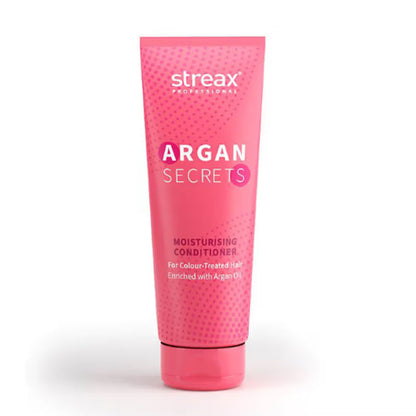Streax Professional Argan Secrets Moisturising Conditoner For Colour - Treated Hair Enriched With Argan Oil