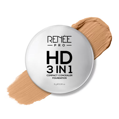 Renee Cosmetics Pro HD 3-IN-1 Compact
