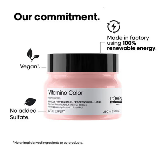 L'Oreal Professionnel Vitamino Color Mask for for Color Protection with Resveratrol