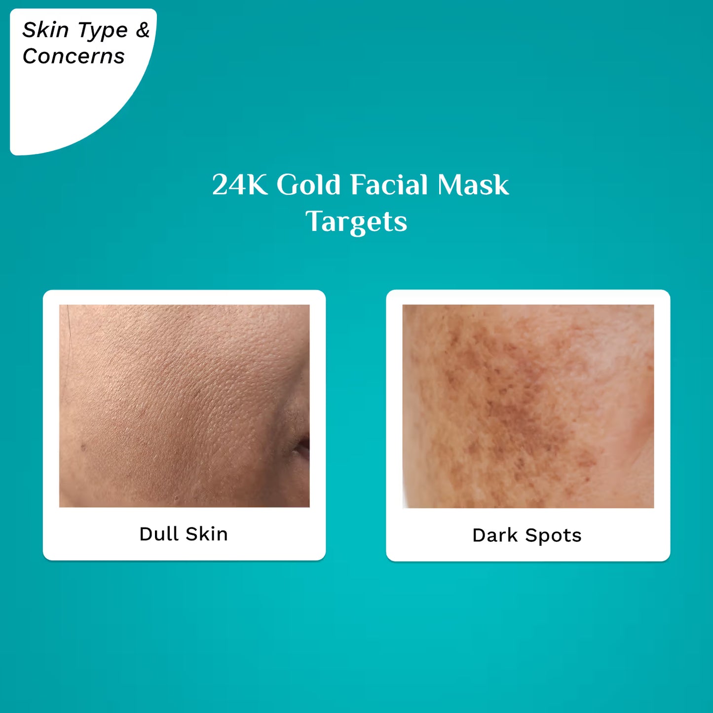 Pilgrim 24K Gold Facial Mask for Glowing & Radiant Skin Depigmentation