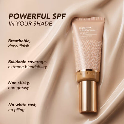 Kay Beauty Hydra Glow Tinted Sunscreen SPF 40 PA++ with Hyaluronic Acid & Vitamin C