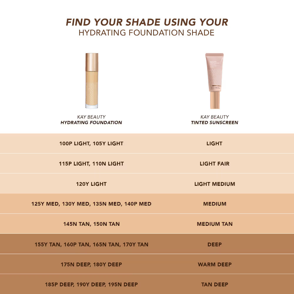 Kay Beauty Hydra Glow Tinted Sunscreen SPF 40 PA++ with Hyaluronic Acid & Vitamin C