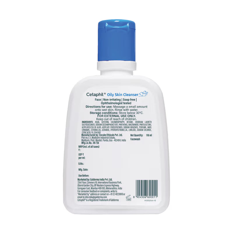 Cetaphil Oily Skin Cleanser