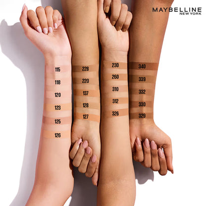 Maybelline New York Fit Me Matte+Poreless 16H Oil Control Foundation With SPF 22 PA++
