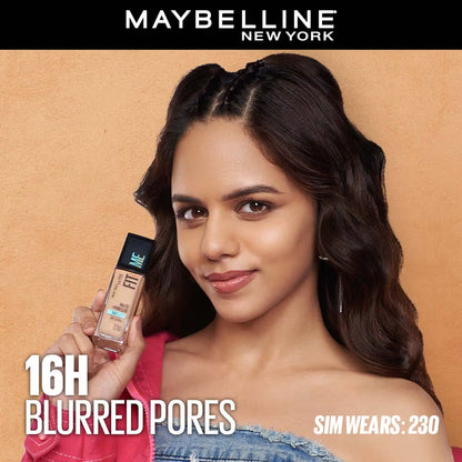 Maybelline New York Fit Me Matte+Poreless 16H Oil Control Foundation With SPF 22 PA++