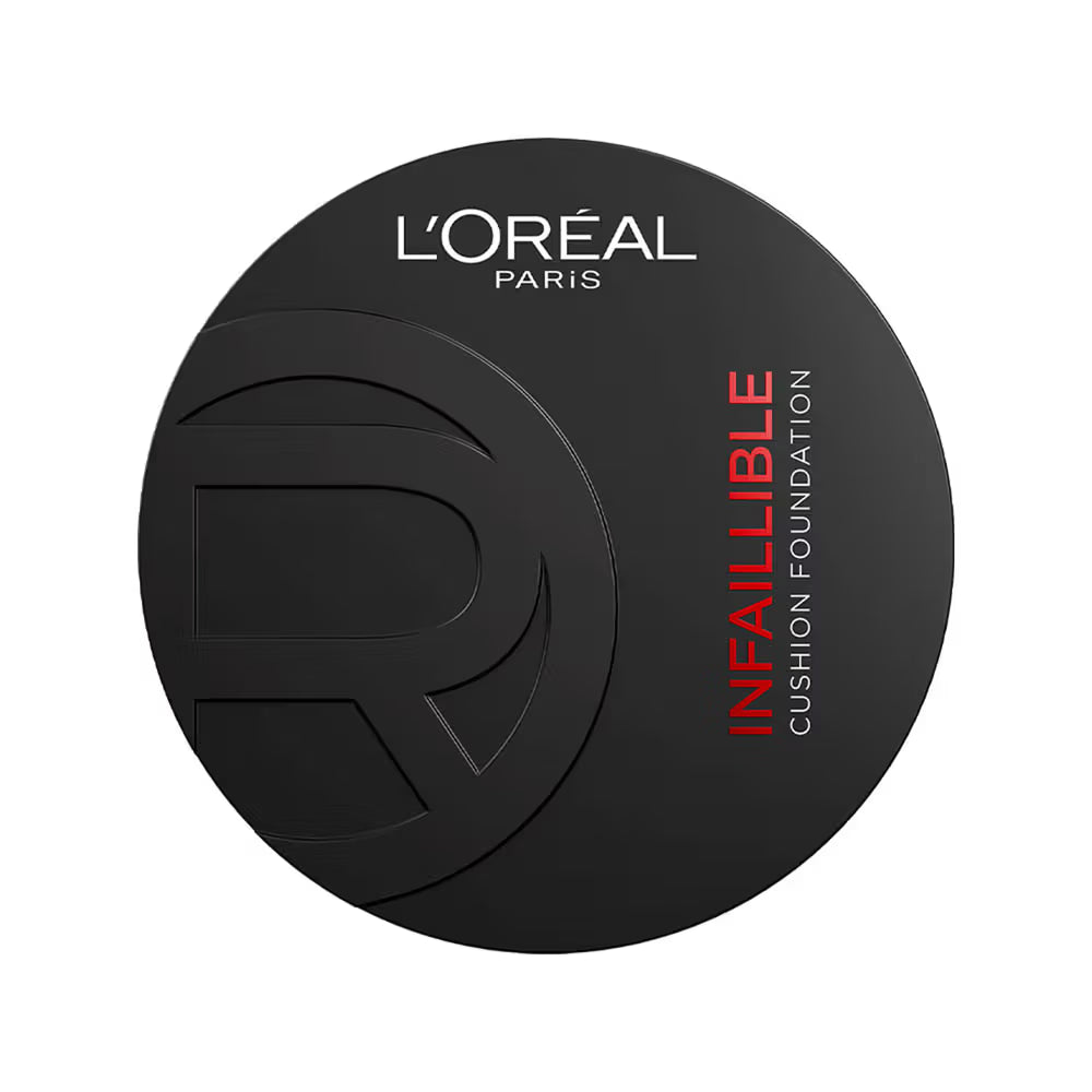 L'Oreal Paris Infallible Cushion Foundation, 24H Flawless Coverage, No Oxidation
