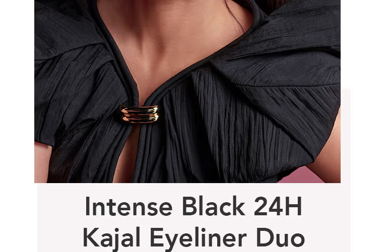 Kay Beauty Intense Black 24H Kajal Eyeliner Duo