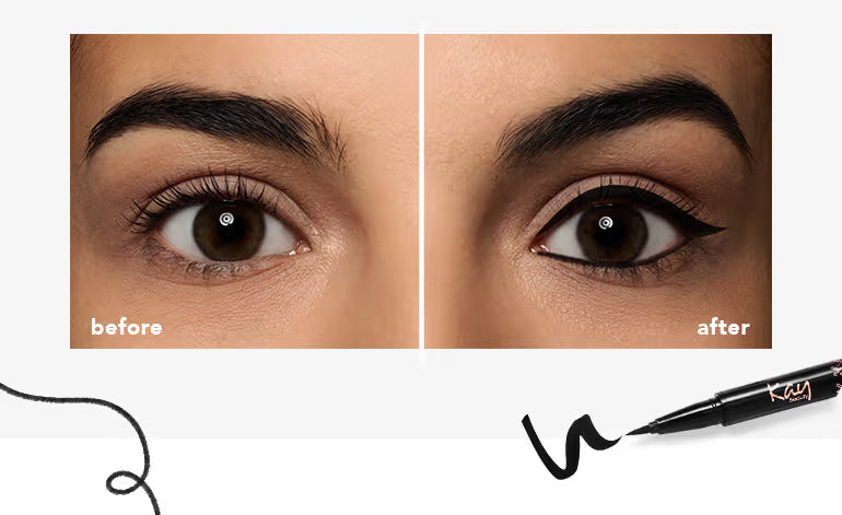 Kay Beauty Intense Black 24H Kajal Eyeliner Duo