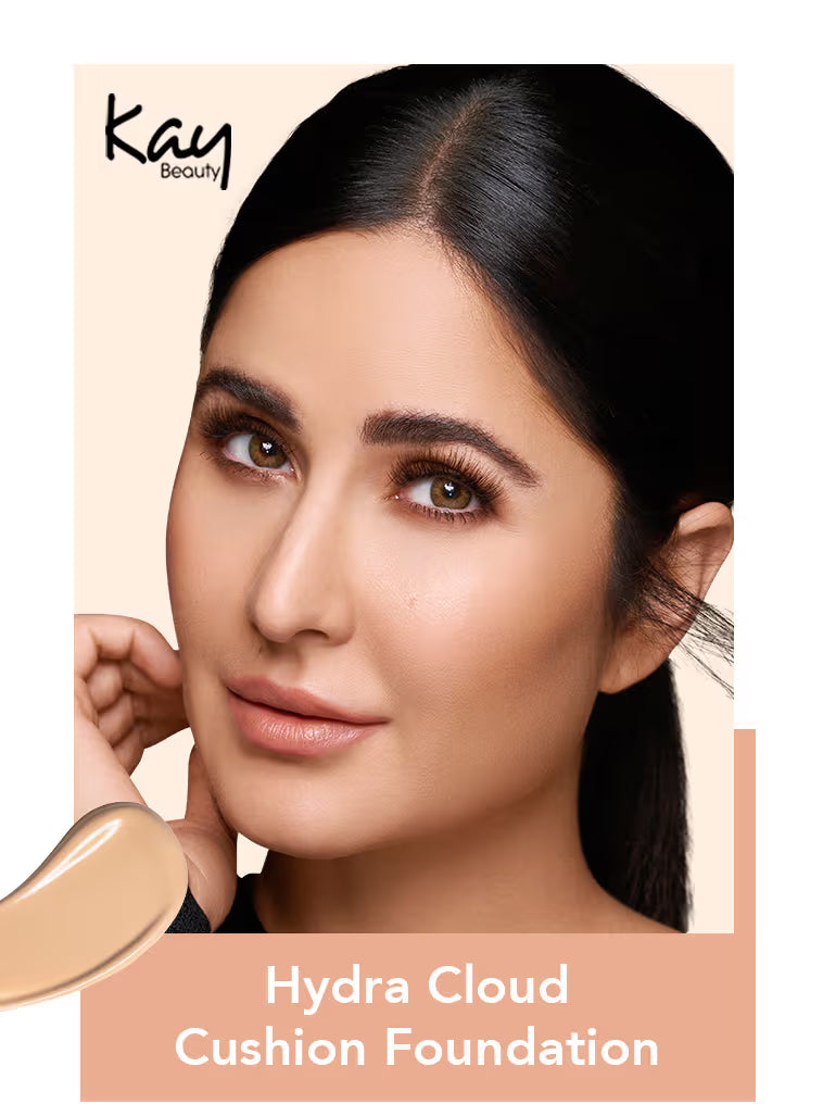 Kay Beauty Full Coverage Cloud Cushion Foundation with in-vivo tested SPF 40 PA ++