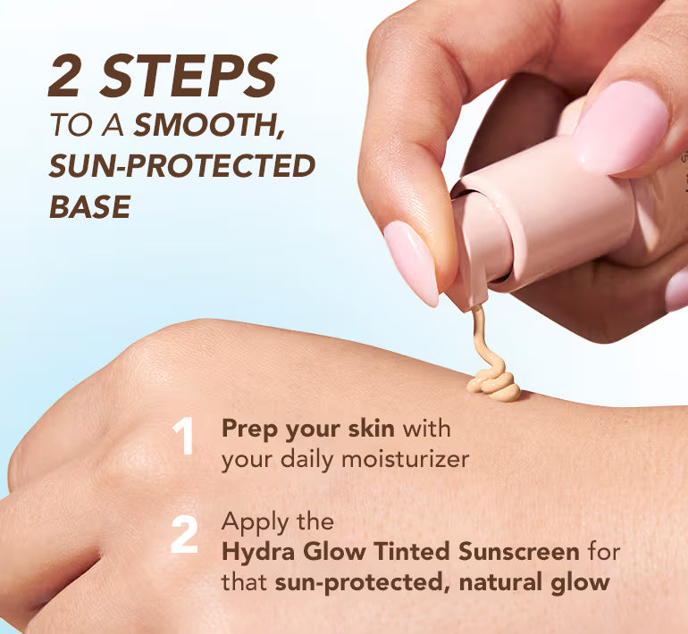 Kay Beauty Hydra Glow Tinted Sunscreen SPF 40 PA++ with Hyaluronic Acid & Vitamin C