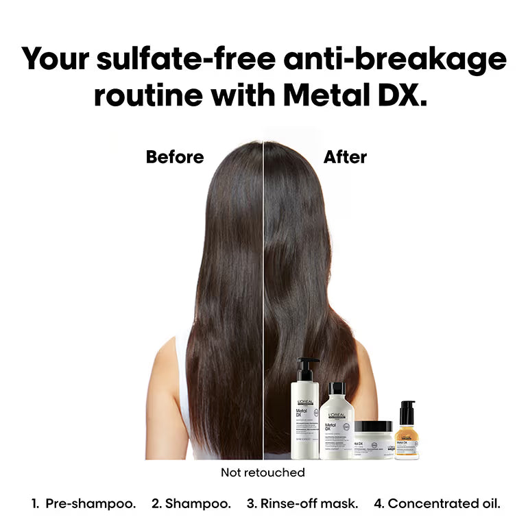 L’Oréal Professionnel Metal DX Hair Mask For 97% Less Hair Breakage, Anti-Deposit Protector