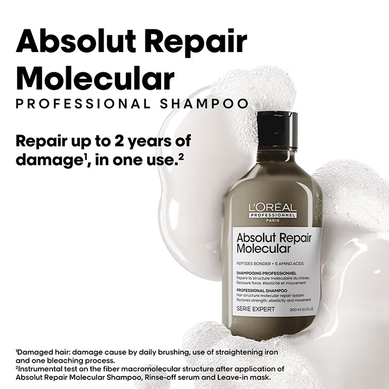 L'Oréal Professionnel Absolut Repair Molecular Sulfate-Free Deep Repair Shampoo
