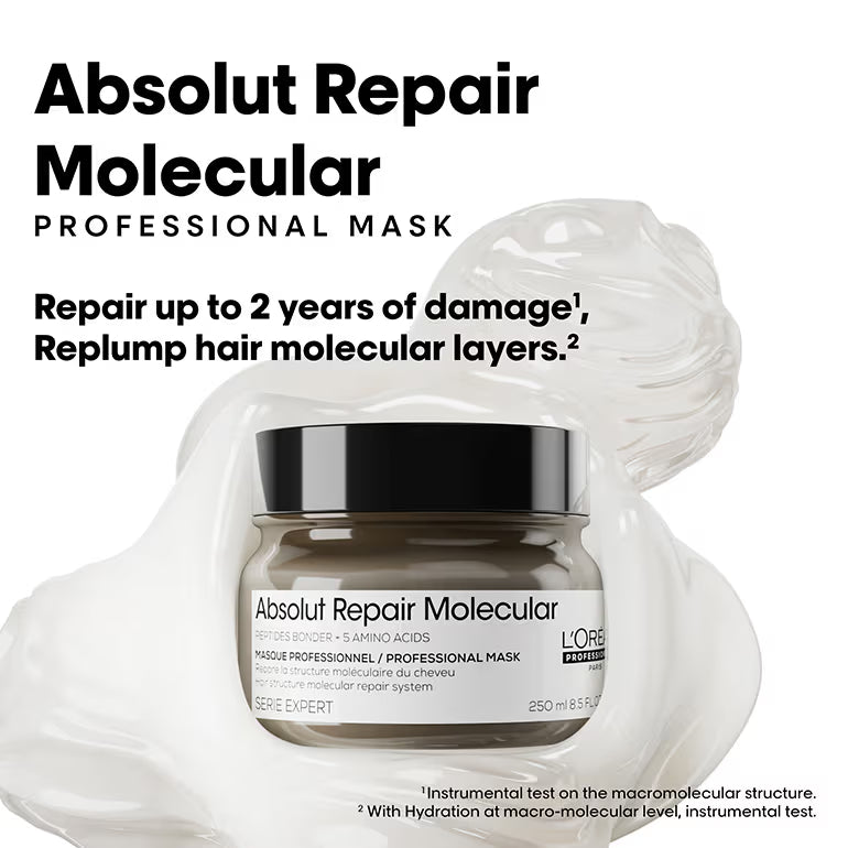 L'Oréal Professionnel Absolut Repair Molecular Deep Repairing Cream Mask For Very Damaged Hair