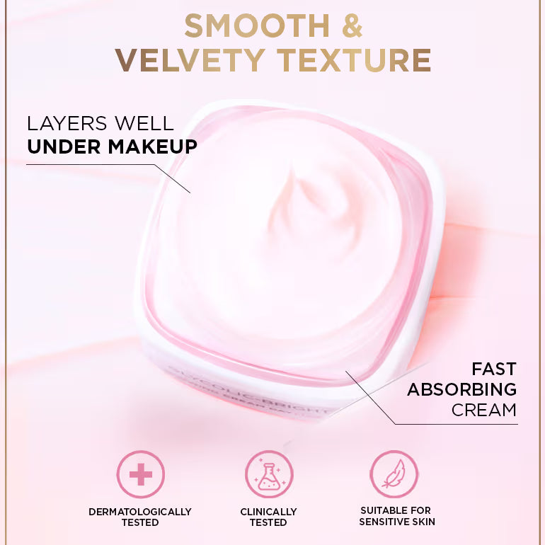 LOreal Paris Glycolic Bright Day Cream With SPF 30 (50ml)