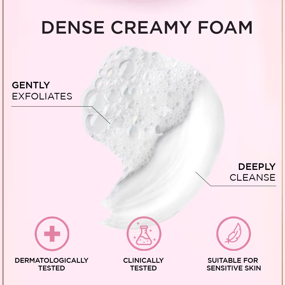 L'Oreal Paris Glycolic Bright Daily Foaming Face Cleanser With Glycolic Acid For Dull Skin